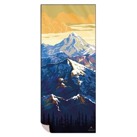 Colisco Performance Beach Towel - (71" X 29.5") Oversized Beach Towels for Adults - Quick Dry Beach Towels for Travel - Lightweight Towel for Travel, Pool, Swimming and Camping - Peaks