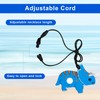 Tagaremuser Pack of 4 Chew Chain for Children, Teething Ring