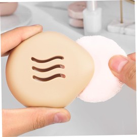 BIUDECO 2pcs Makeup Sponge Holders Travel-friendly Storage Cases for Beauty Sponges Compact and Lightweight Design for Organizing Makeup Accessories