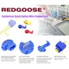 REDGOOSE 100PCS Solderless Quick Splice Wire Connectors, 12-10 AWG Lock