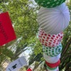 Red Lanterns with White Dots | 22 cm Diameter |
