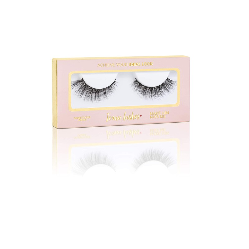 Icona Lashes Premium Quality False Eyelashes | Make Him Miss