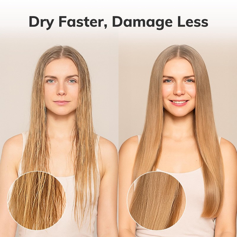 Sndyi Nano Thermal Ceramic & Ionic Tech Round Hair Brush