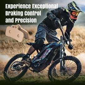 LKV Brake Pads for Surron Light Bee,Front and Rear Brake Pads for Electric Dirtbike Sur Ron Light Bee X/S, Talaria Sting MX3 R/MX4, Segway X160/X260 (2Pcs)