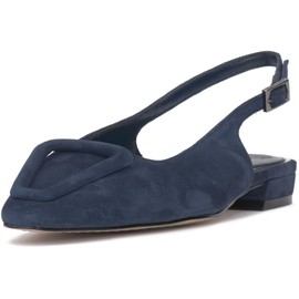 Vince Camuto Women's Savy Mule, Elemental Blue Suede, 9