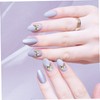 Mikinona Butterfly Nail Charms Set of 10 Glittering Crystal Nail