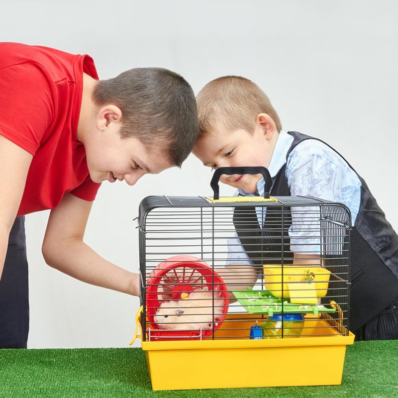 10pcs Plastic Cage Handle: Replacement Crate Handles for Pet Carrier