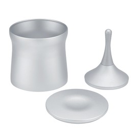 Normcore 54mm Magnetic Dosing Cup, Espresso Dosing Cup, Barista Coffee Grinder Dosing Tools Fit 54mm Breville Sage Portafilter Basket, Anodized Aluminum, Silver