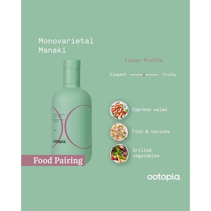 Ootopia Manaki Extra Virgin Olive Oil