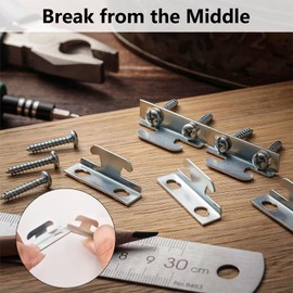 Curtain Rod Bracket Curtain Rod Hardware Brackets Curtain Rod Single Bracket Spreader Wall Bracket Hooks Curtain Rod Hooks for Wall(12 Sets)