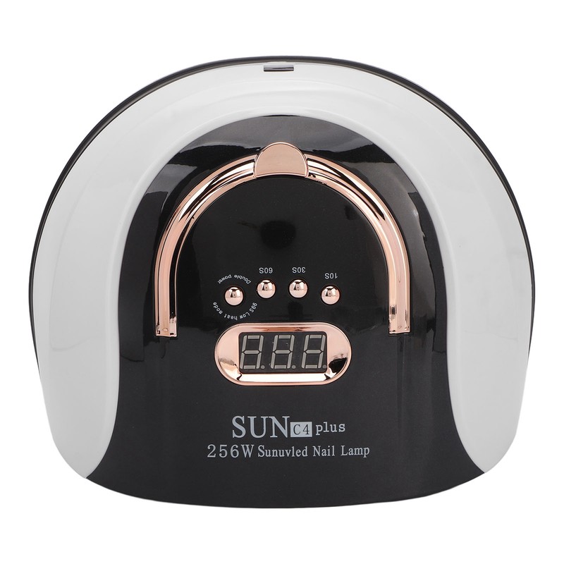 256W Nail Gel Curing Lamp Various Time Setting Detachable Bottom