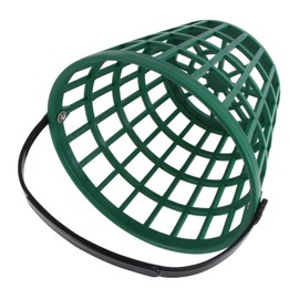 SUPVOX 50pcs Golf Ball Basket with Handle Durable Ball Carrying Bucket for Driving Ranges Outdoor Use Space Saving Design with Handle