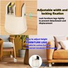 XWHLXY Adjustable Furniture Risers 6-8cm (4Pcs),Non-Slip Stable Table Leg Risers,Raise