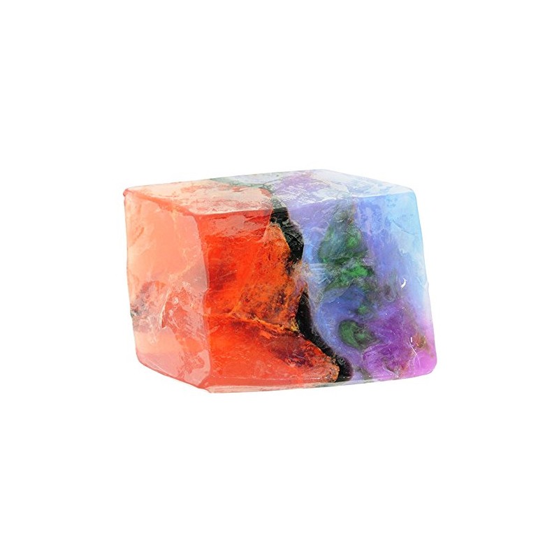 SoapRocks TS Pink FireOpal Soap that looks like a Rock