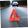 GLEAVI 3pcs Vehicle Roadside Safety Kit Reflective Warning Triangles Emergency