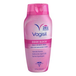 Vagisil Odor Block Daily Intimate Vaginal Feminine Wash 12oz