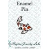Clayton Jewelry Labs Koi Fish Enamel Pin (Black Metal)