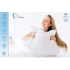 Comfort Beddings Premium Quality White Pillowcases 100% Cotton Blend White