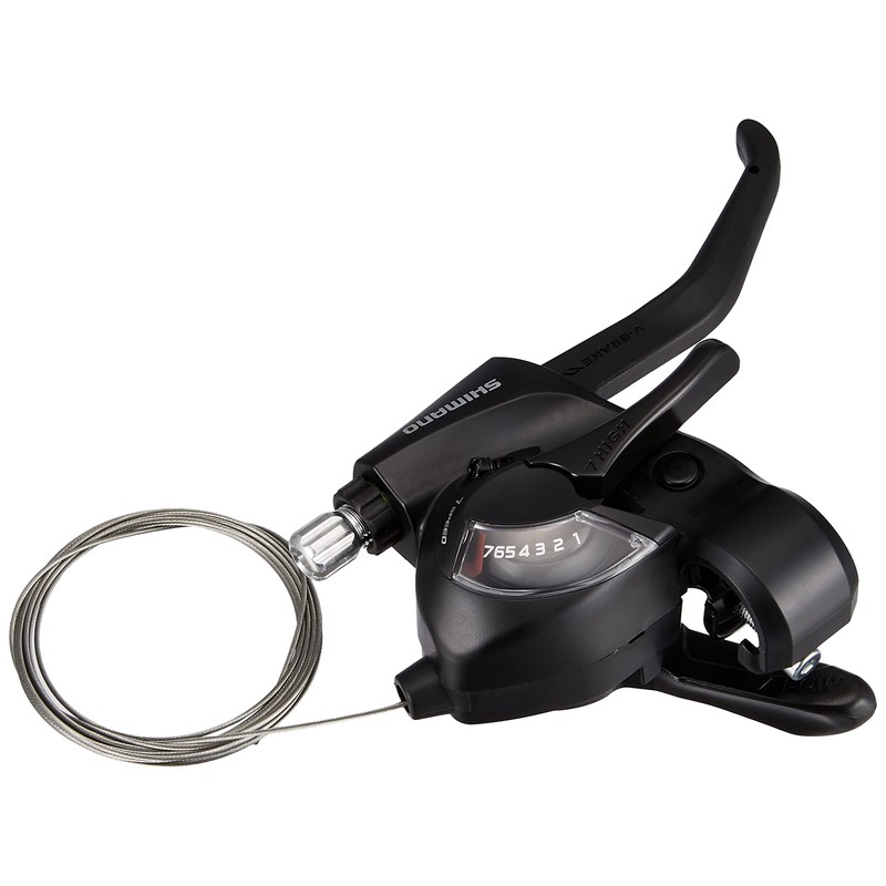 Shimano ST-EF41 7-Speed Shift/Brake Lever (Right Lever), Black