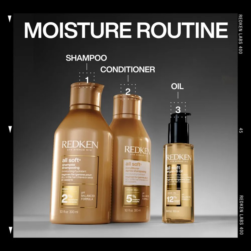 Tratamiento De Aceite Capilar Redken All Soft Argan-6 100ml
