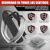 Multicontacto, 110V 10A 6 Tomas Multicontacto Pared con 1m Extension