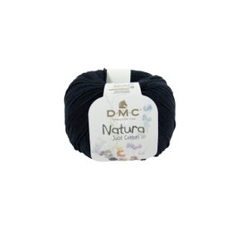DMC Natura Yarn, 100% Cotton, Noir (N11), 50g