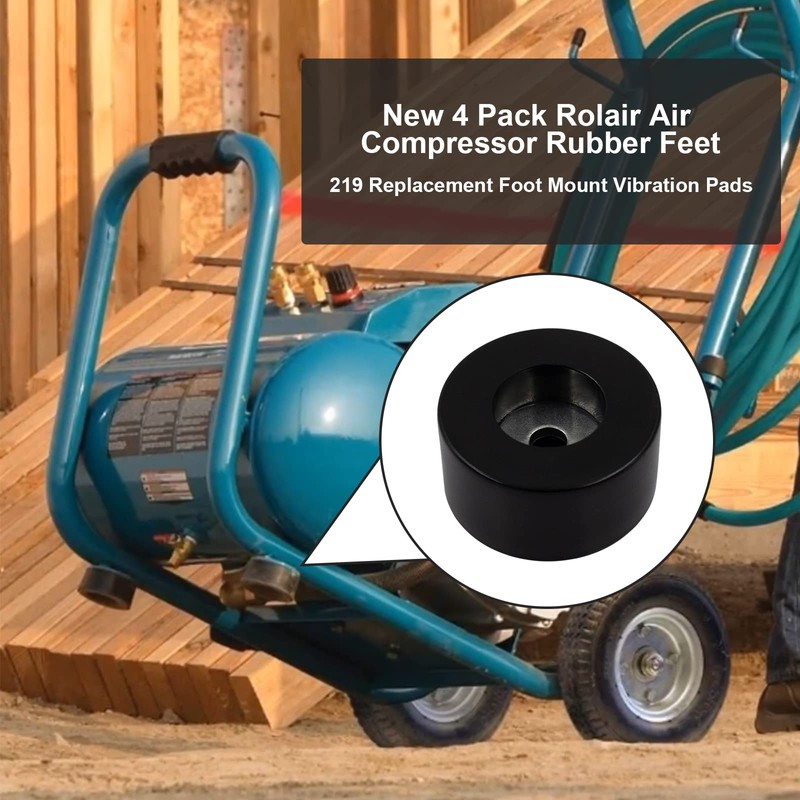 New 4 Pack Rolair Air Compressor Rubber Feet no 219