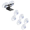 SYGGDERS 10 Pcs Radar Detectors Mount Suction Cups, Compatible with