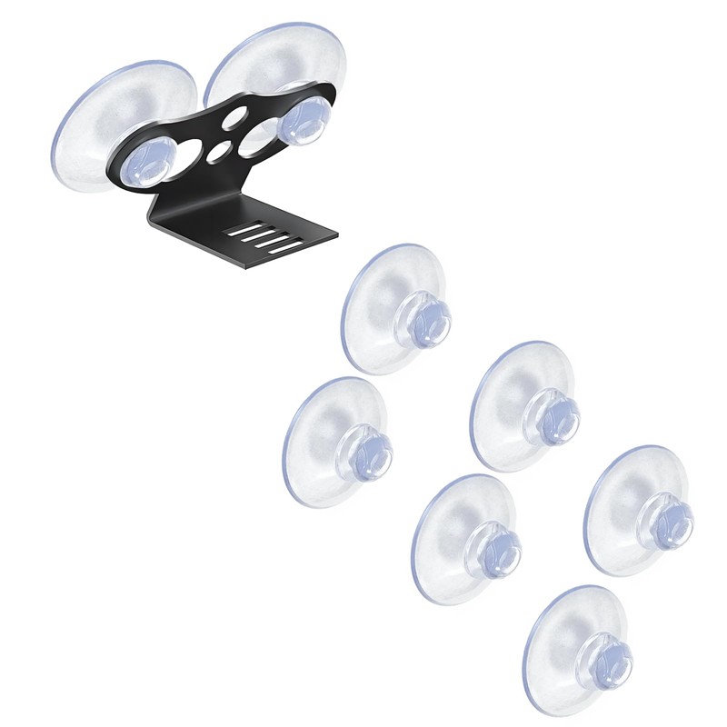 SYGGDERS 10 Pcs Radar Detectors Mount Suction Cups, Compatible with