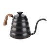 1.2L Stainless Steel Tea Coffee Kettle with Thermometer Gooseneck Spout