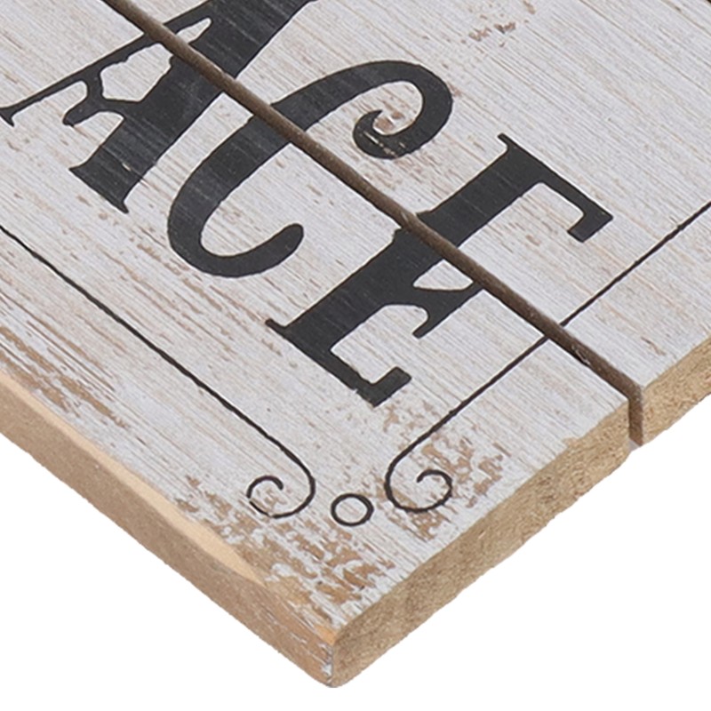 Decorative Wooden Sign Novel Waterproof Table Sign Hanging Decoration with