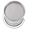 WUSILILU 14L Stainless Steel Bucket with Lid, Handle, Open Lip