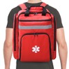 First Aid Bag Multi-Pocket Empty Emergency Backpack First Responder Trauma