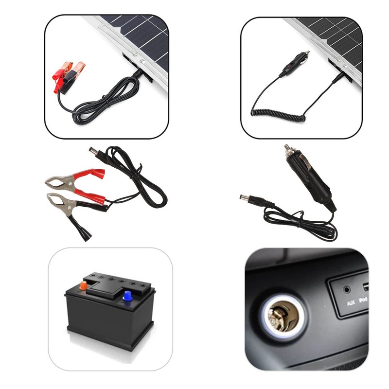 Solar Panel Monocrystalline Silicon Waterproof High Performance for RV Car