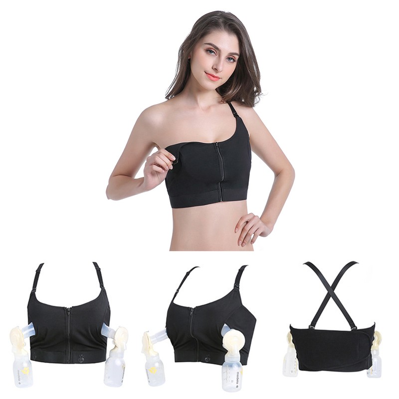 Hands Free Breastfeeding Special Bra without Steel Ring Breastfeeding Maternal