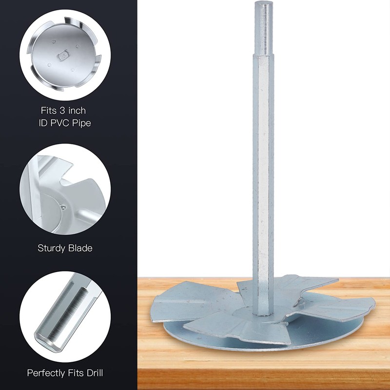 Plumbing Fitting Saver Bit Socket 1/4in Power Drill Pipe Reamer