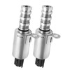 Hoypeyfiy 2PCS VCT Variable Oil Control Valve Solenoid Timing Control Solenoid Replacement for Citroen C3 C4 207 308 408 R56 207 307 VVT Replaces 11367604292 11368610388