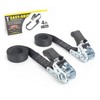 PowerTye - Endless Ratchet Strap - Easy Grip (Hookless), Black