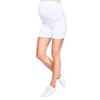 MijaCulture Comfortable Short Maternity Leggings for Pregnant Women Shorts Leggings