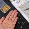 TMMATE 100pcs 18K Gold Filled Leverback Earring Hooks, Hypoallergenic French
