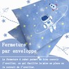 Yasida Space Children's Bed Linen 120 x 150 cm Blue