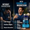 Clean Magnesium Glycinate 1500mg, 4-in-1 Complex, 120 Vegan Capsules