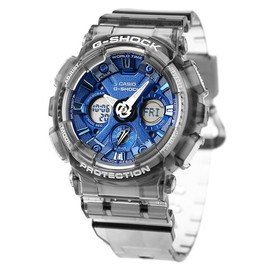 Casio G-Shock GMA-S120TB-8A Quartz Wristwatch for Men and Women, LCD/Blue