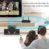 1Mii Transmisor Receptor Bluetooth 5.3 TV, Adaptador Bluetooth Audio Inalámbrico,