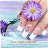Healeved Irregular Nail Art Stereoscopic Manicure Charms for Nail Decoration