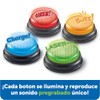 Learning Resources Lights and Sounds Buzzers, Juegos para Noche Familiar,