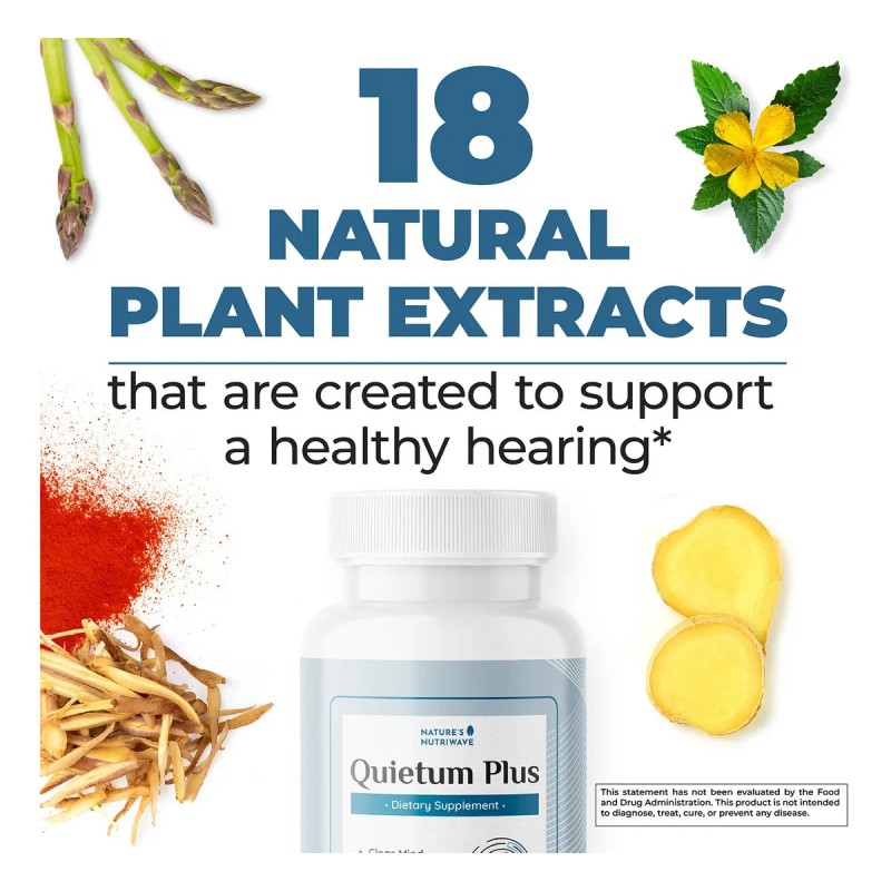 Natures Nutriwave Quietum Plus 60 Cpsulas