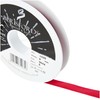 Berisfords Velvet Ribbon, Scarlet, 5m, 9mm width