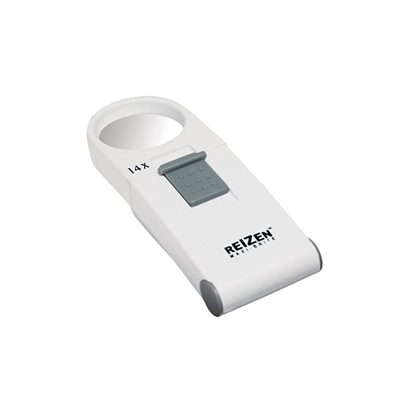 Reizen Maxi-Brite LED Handheld Magnifier - 14X