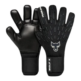 FEARLESS GOALKEEPERS Wolf X Gloves - Breathable Goalkeeper Gloves, Non-Slip Grip, Negative Cut and Second Skin Feel - For Adults and Children
